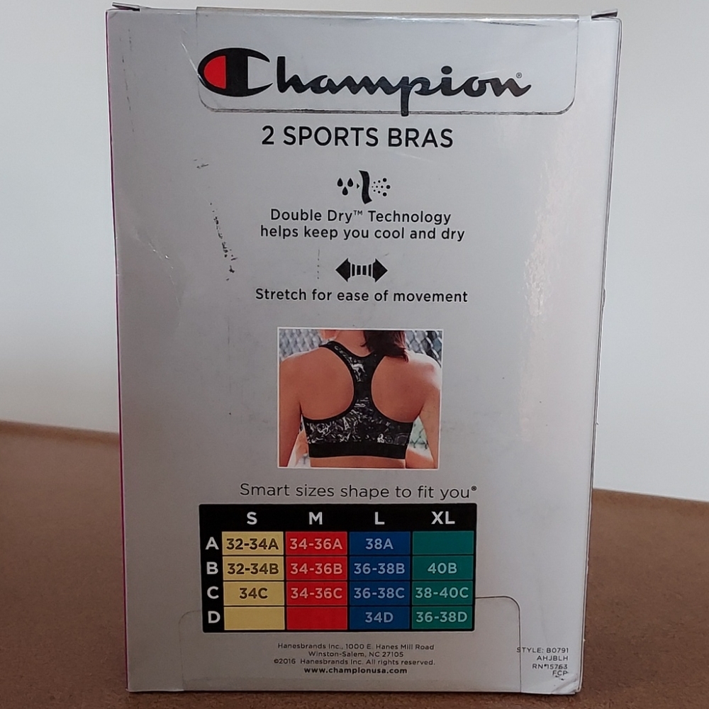 Champion Sports Bras, NIB